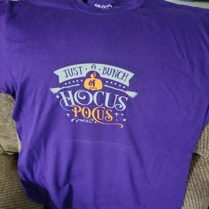 Large customized hocus pocus t-shirt